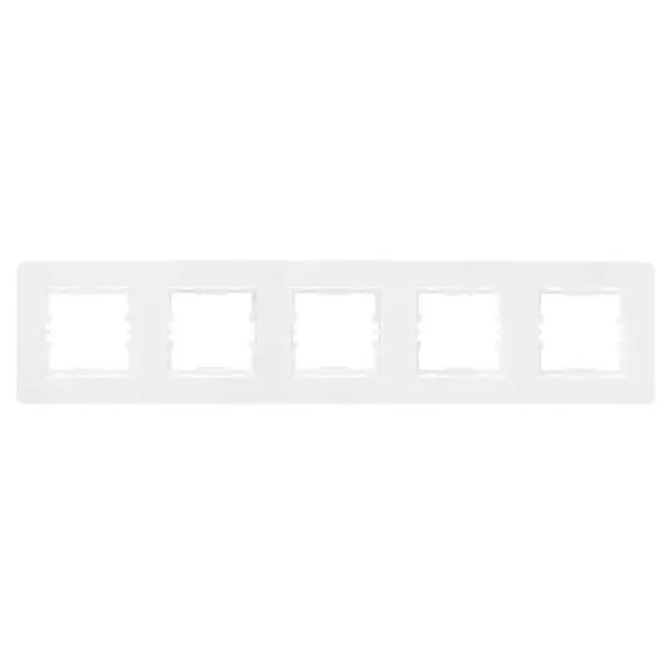 Рамка Nilson Selene белая с узором 5-я ( 23112595 )