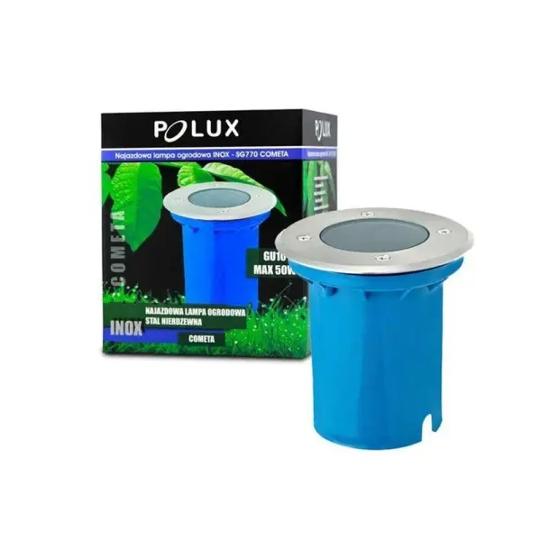 Уличный светильник Goldlux 209016 Cometa GU10 1x50W IP65 никелевый - фото №3