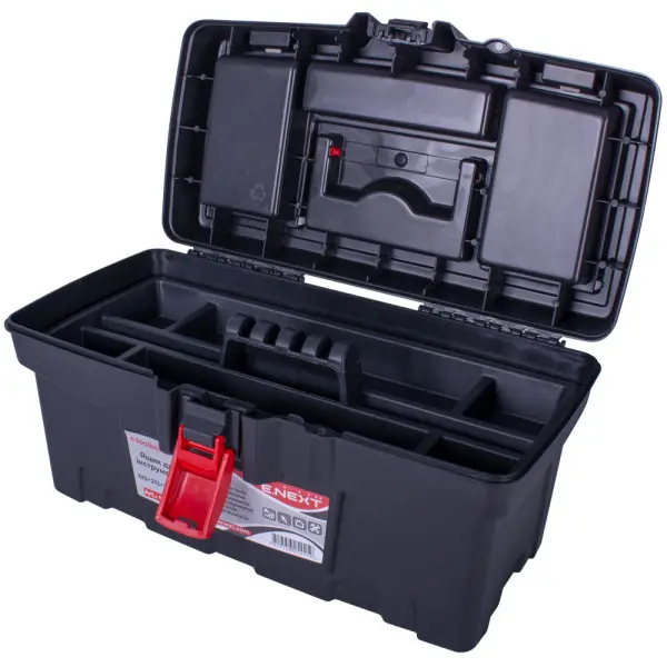 Ящик для инструментов E.Next e.toolbox.pro.06, 16" 410x213x250мм (t011006) - фото №2