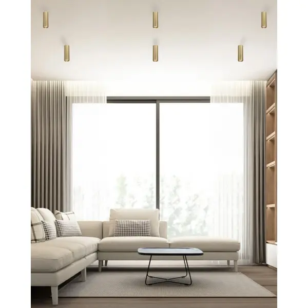 Точковий світильник Italux CLN-48930-M-GD Lopus GU10 1x10W IP20 Gold - фото №1