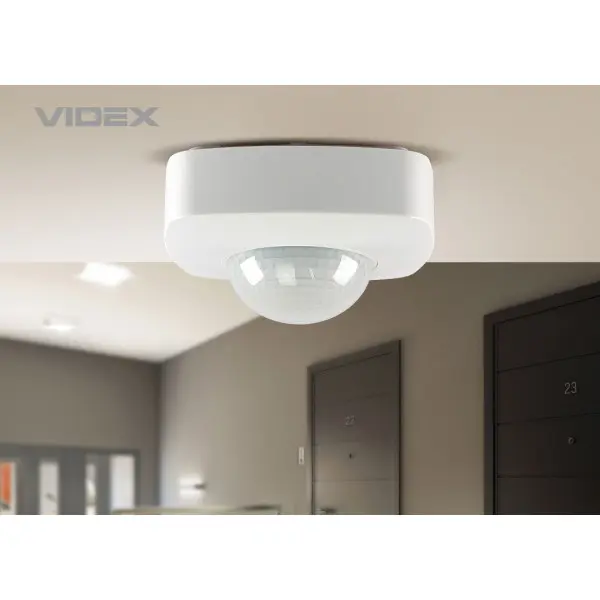 Инфракрасный датчик движения Videx 1200Вт 220В (VL-SPC24W) - фото №3
