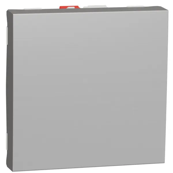 Одноклавишный переключатель Schneider Electric NU320330 (схема 6) 10А 2М (алюминий)