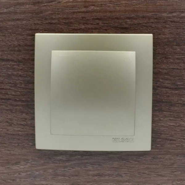 Выключатель Nilson Touran золото 1кл ( 24151001 ) - фото №5