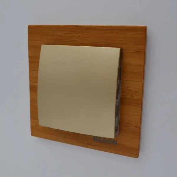 Выключатель Nilson Touran золото 1кл ( 24151001 ) - фото №8