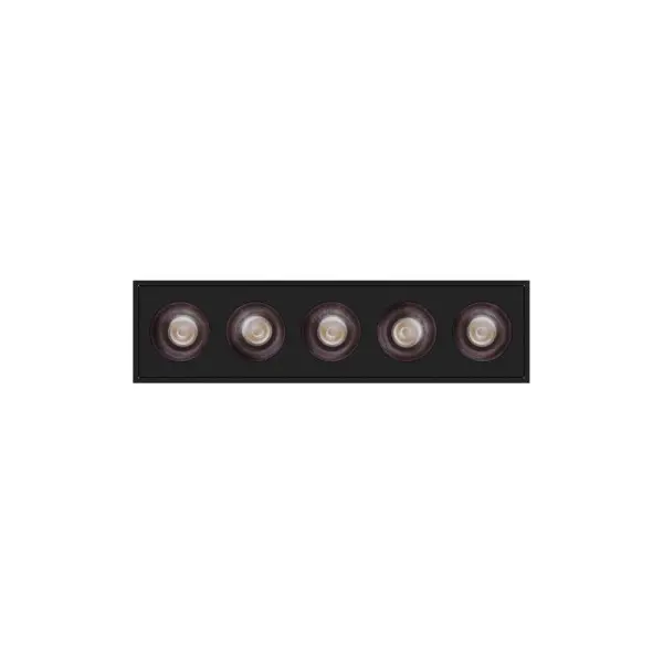 Точковий світильник Kloodi KD-PIXEL 5X2 10W 3K BK LED IP20 чорний - фото №2 Точковий світильник Kloodi KD-PIXEL 5X2 10W 3K BK LED IP20 чорний - фото №2
