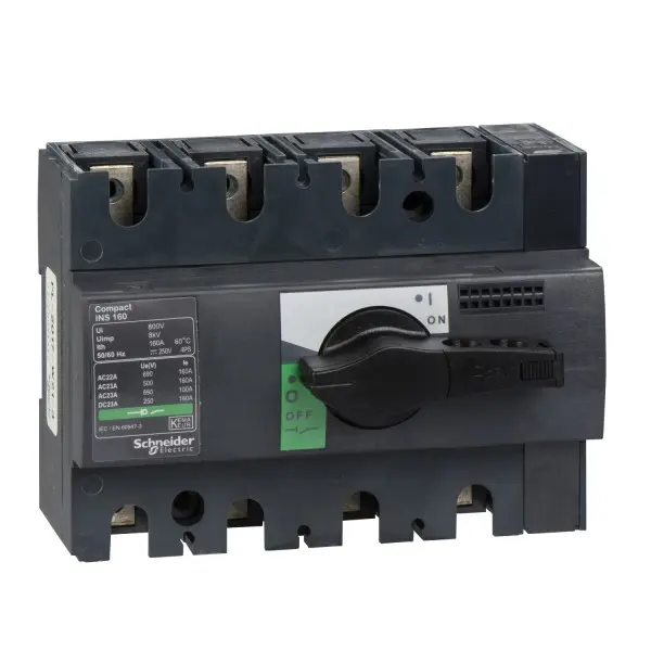 Выключатель-разъединитель Schneider Electric INTERPACT INS160 4P (28913) Выключатель-разъединитель Schneider Electric INTERPACT INS160 4P (28913)