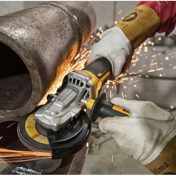 Аккумуляторная шлифмашина DeWALT DCG405FN 18В - фото №11 Аккумуляторная шлифмашина DeWALT DCG405FN 18В - фото №11