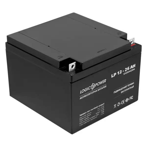 Акумулятор AGM LPM 12-26 AH - фото №1