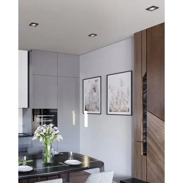 Точковий світильник Kanlux 18289 Seidy GU5.3 1x10W IP20 чорний - фото №2