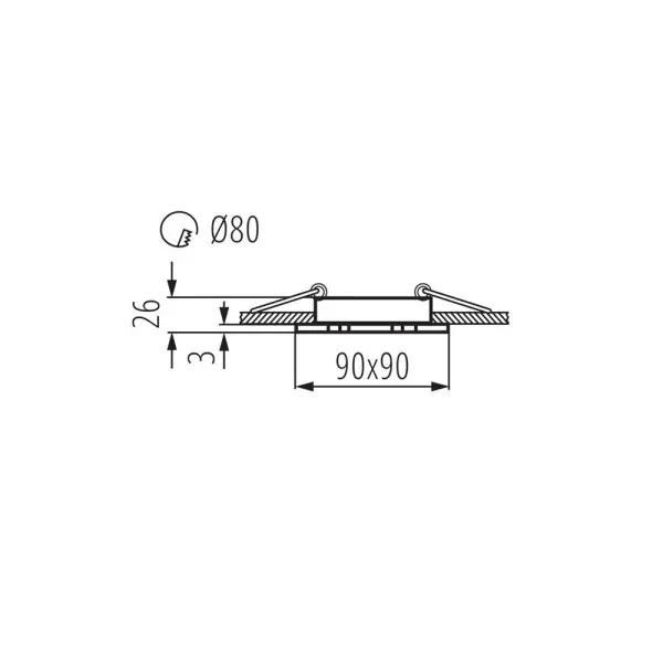 Точковий світильник Kanlux 18289 Seidy GU5.3 1x10W IP20 чорний - фото №4