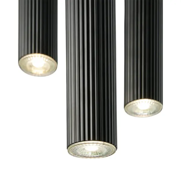 Подвесной светильник, люстра Nordlux 2412123003 Vico GU10 3x5W IP20 черный - фото №2
