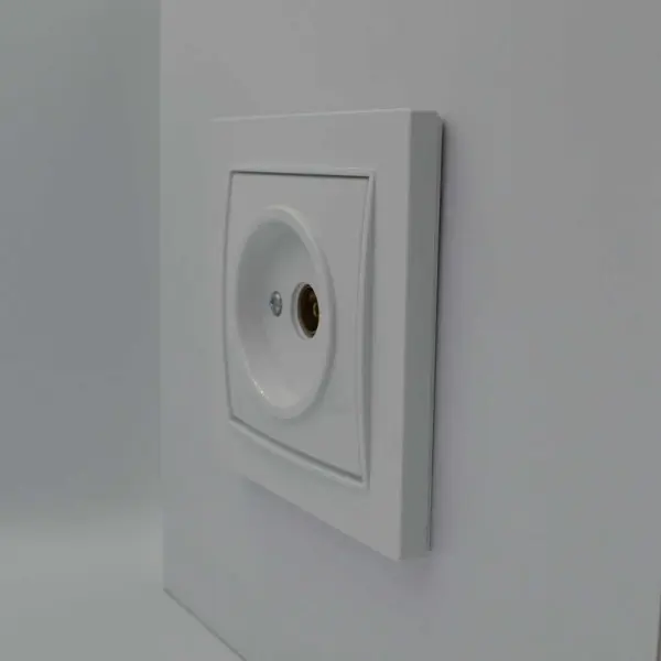 Розетка Nilson Thor белая TV проходная ( 27111028 ) - фото №2