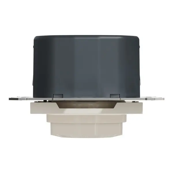 Поворотный димер для LED ламп RC 3-370Вт Schneider Electric Asfora без рамки кремовый (EPH6870123) - фото №1