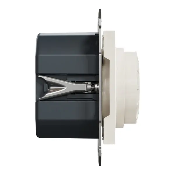 Поворотный димер для LED ламп RC 3-370Вт Schneider Electric Asfora без рамки кремовый (EPH6870123) - фото №2
