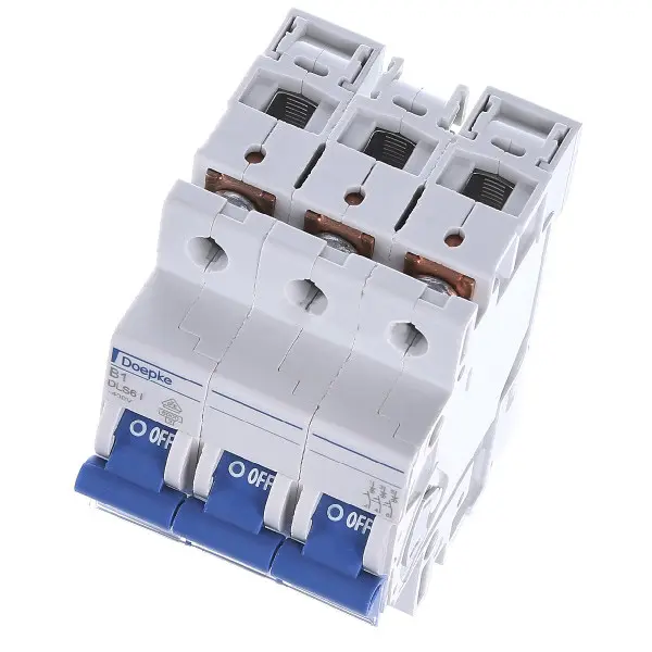 Автоматический выключатель Doepke DLS6i C6-3 - фото №4 Автоматический выключатель Doepke DLS6i C6-3 - фото №4