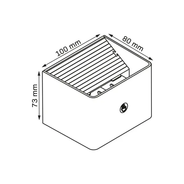 Бра, настенный светильник с датчиком движения Goldlux 331434 Miri LED 1x2.5W 3000K/4000K/6400K 150Lm IP20 черный - фото №4