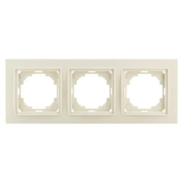 Рамка Nilson Thor кремова 3-на ( 27120093 )
