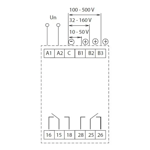 Реле напруги Elko-Ep HRN-42 230V - фото №4