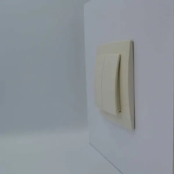 Вимикач Nilson Touran кремовий 2кл ( 24121003 ) - фото №2