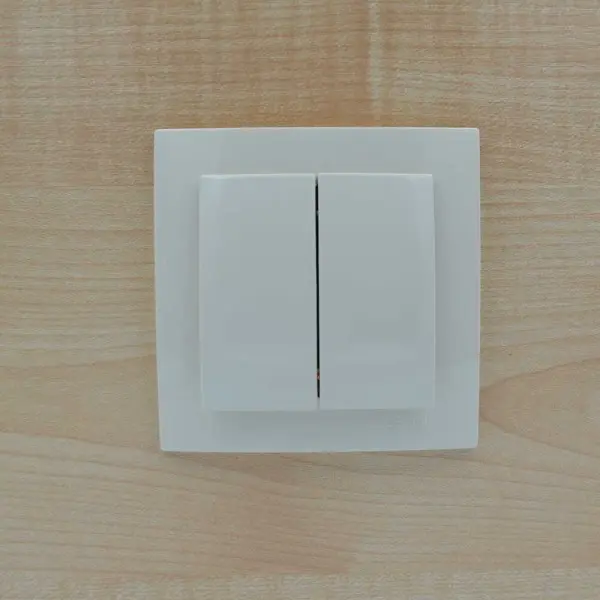 Вимикач Nilson Touran кремовий 2кл ( 24121003 ) - фото №3