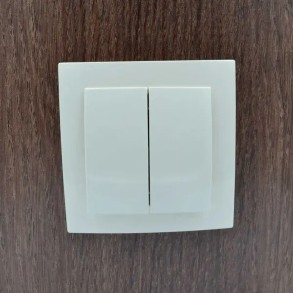 Вимикач Nilson Touran кремовий 2кл ( 24121003 ) - фото №4