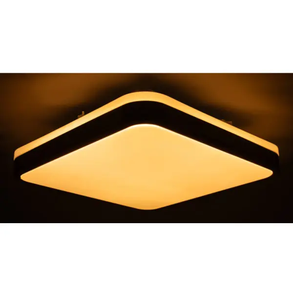 Матовий світильник Vestum GLOW 60Вт 391x391x65мм 3000К-6500К акація - фото №4