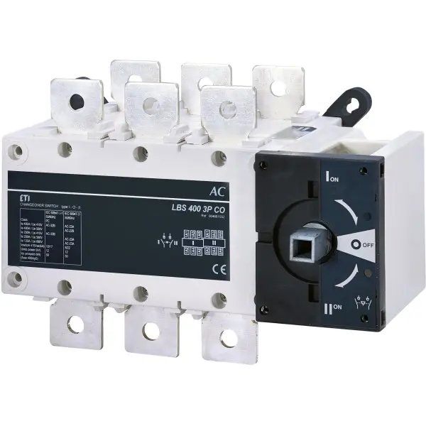 Перемикач навантаження ETI 004661552 LBS CO 3P 400 («1-0-2» 400А)