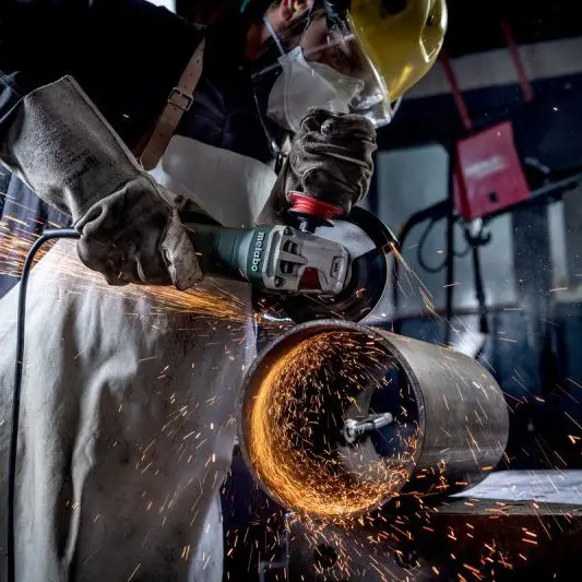 Кутова шліфувальна машина мережева Metabo WE 19-125 Q M-Brush (613105000) - фото №2