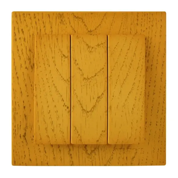 Вимикач Nilson Touran дуб 3кл ( 24251066 )