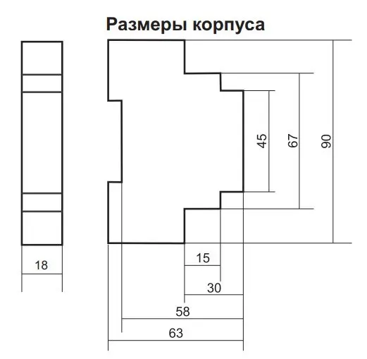 Реле контроля тока EPP-619 - фото №7