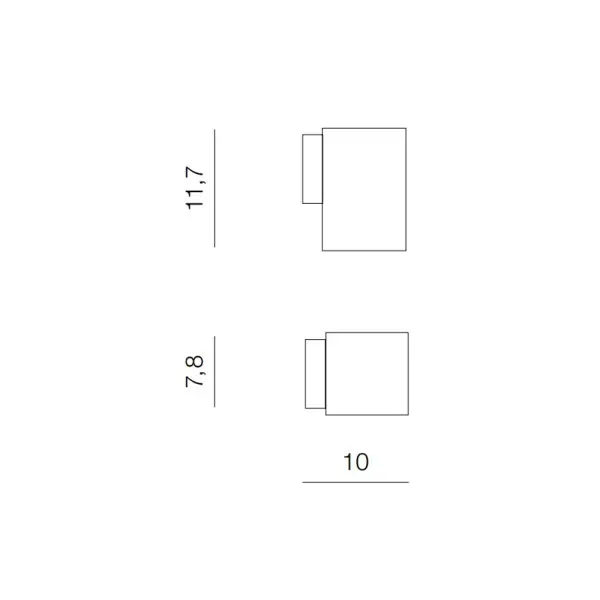 Вуличний світильник Azzardo AZ5229 Roland LED 1x9W 3000K 800Lm IP65 графітовий - фото №1