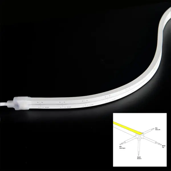 Гнучкий неон COLORS 24V-IP65 9,6W 280Lm 2300K 5м (NMS0612-SWW) - фото №1