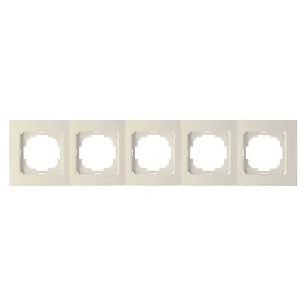 Рамка Nilson Thor кремова 5-на ( 27120095 )