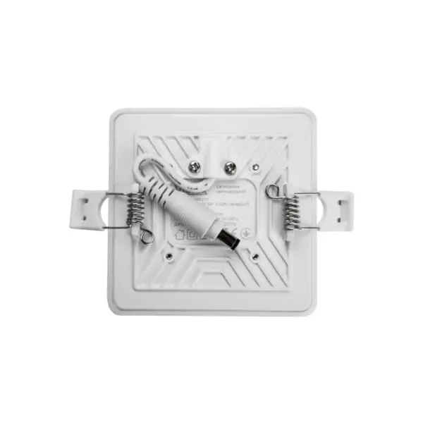 Светильник LED даунлайт Violux SPACE 6W 4200K квадрат IP20 (100200) - фото №6