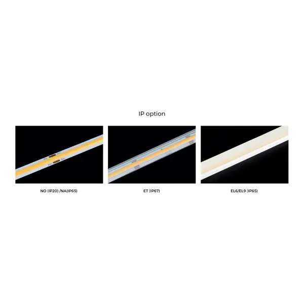 LED лента COLORS COB-24V-IP65 NANO 8W 627Lm 3000K 5м (DF6-24V-8mm-IP65NA-WW) - фото №7