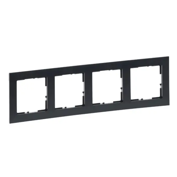 Рамка 4-постовая Legrand SUNO (графит) 721554