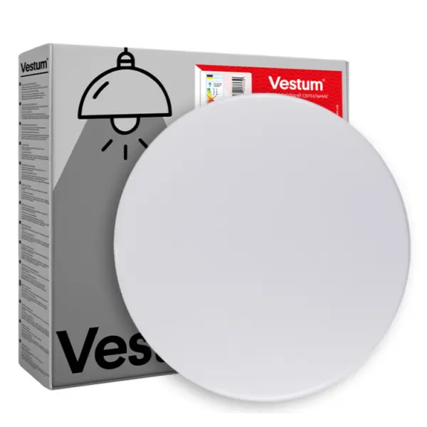 Матовый светильник Vestum SIMPLE 30Вт 375x60мм 4000К - фото №1