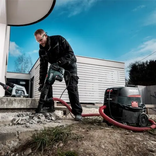 Комбинированный перфоратор бесщеточный Metabo KHEV 11-52 2360уд/мин SDS-Max 1500Вт (600767500) - фото №3