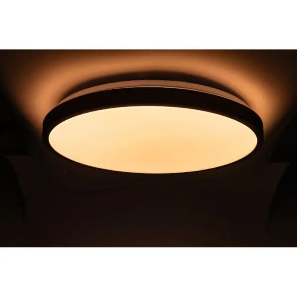 Матовий світильник Vestum RING 80Вт 480x60мм 3000К-6500К срібло - фото №2