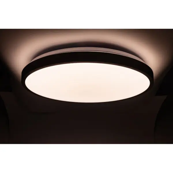 Матовий світильник Vestum RING 80Вт 480x60мм 3000К-6500К срібло - фото №3