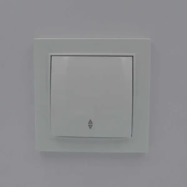 Вимикач Nilson Thor білий 1кл прохідний ( 27111007 ) - фото №1