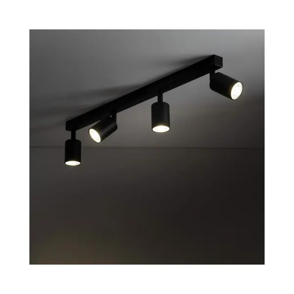 Светильник поворотный, спот TK Lighting 6177 Top GU10 4x10W IP20 Черный - фото №3