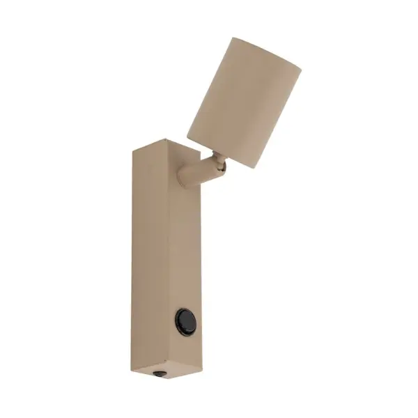 Бра, настенный светильник TK Lighting 11363 Nex GU10 1x10W IP20 бежевый - фото №3
