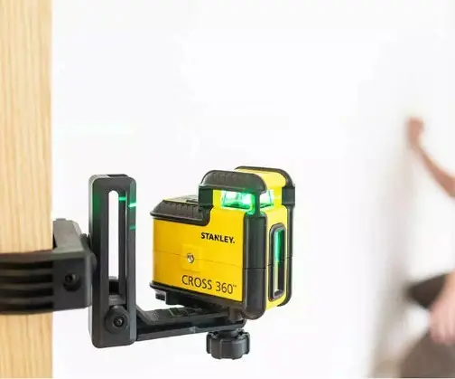 Построитель плоскостей Stanley STHT77594-1 Cross360" с зеленым лазером - фото №3