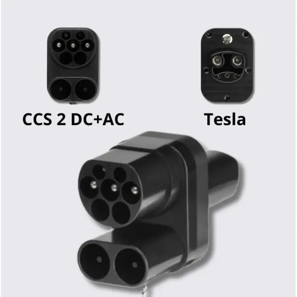 Адаптер Olink DC CCS Combo 2 - DC Tesla USA 500-1000В до 250А - фото №5 Адаптер Olink DC CCS Combo 2 - DC Tesla USA 500-1000В до 250А - фото №5