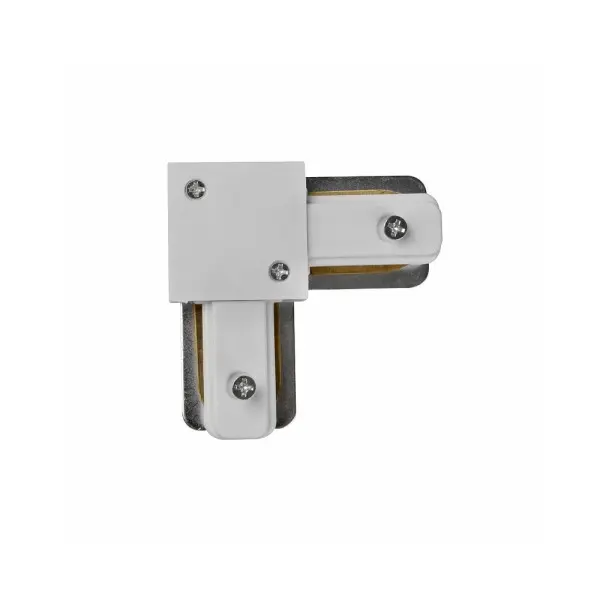 З'єднувач кутовий Goldlux 321862 IP20 WH - фото №1