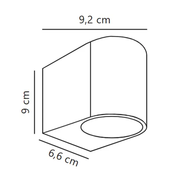 Уличный светильник Nordlux 2518001003 Dion GU10 1x25 IP44 черный - фото №3 Уличный светильник Nordlux 2518001003 Dion GU10 1x25 IP44 черный - фото №3