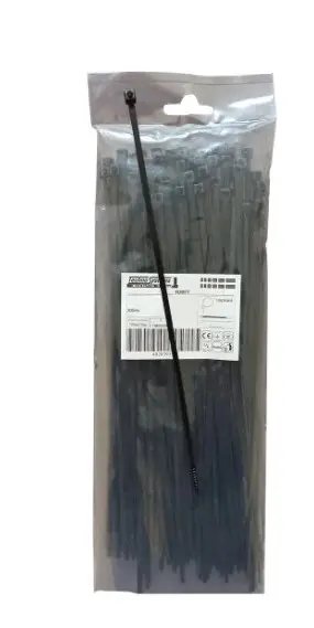 Хомут TNSy ХКН-L 2,5х150мм нейлон чорний (TNSy5503601) Хомут TNSy ХКН-L 2,5х150мм нейлон чорний (TNSy5503601)