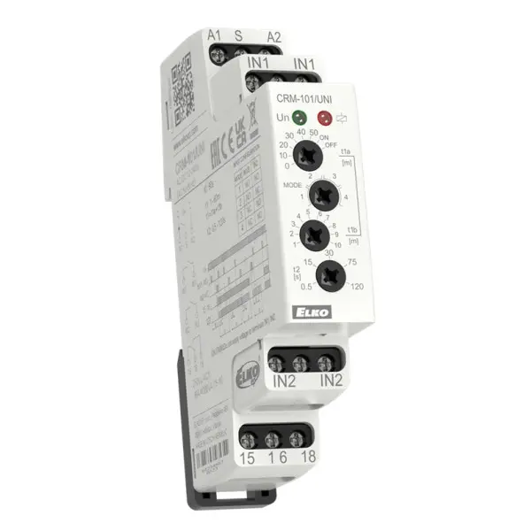Энергосберегающее реле времени Elko-Ep CRM-101 AC/DC 12-240В