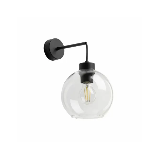 Бра, настенный светильник Tk Lighting 10245 Cubus E27 1x15W IP20 Bk